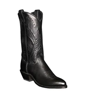 Abilene Boots Womens 11in USA Dress Black Cowhide Cowboy Boots