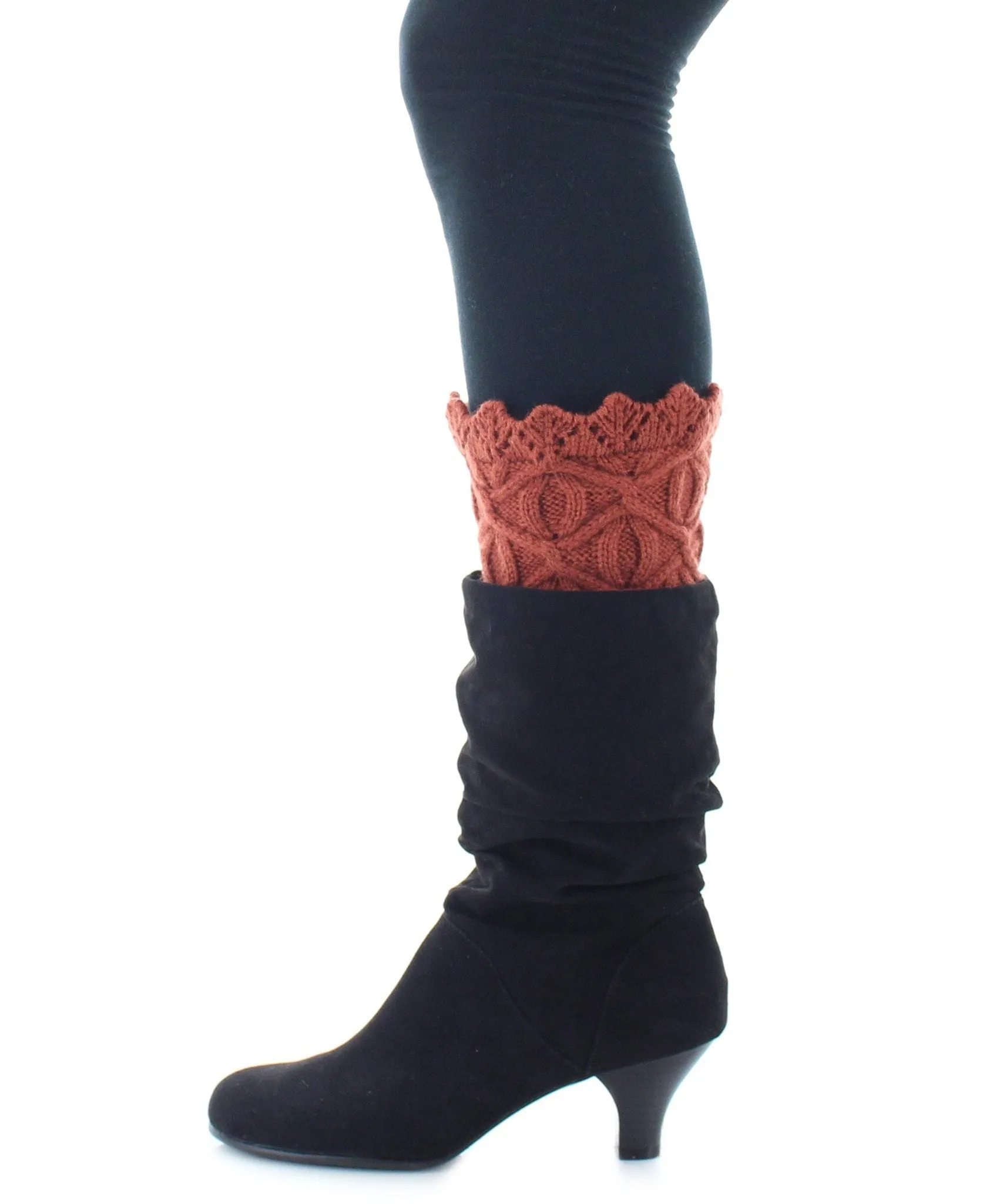 Beholder Eye Knit Boot Toppers