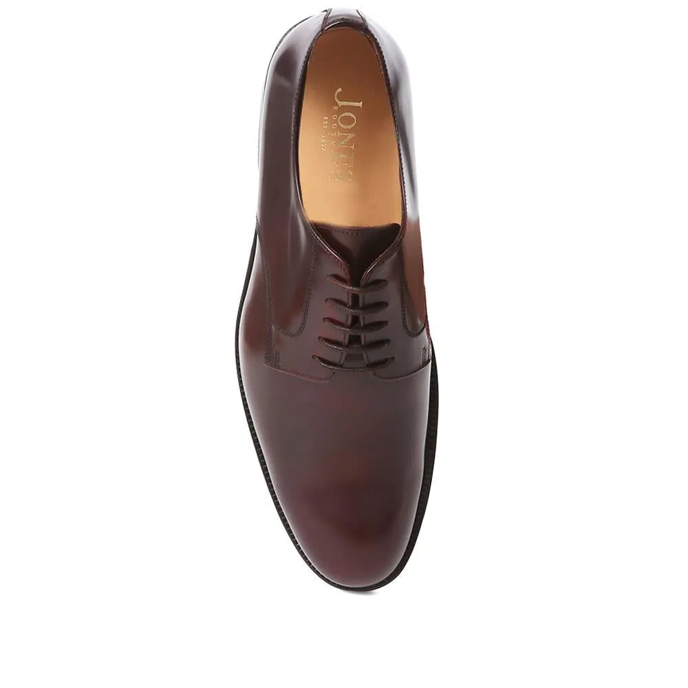 Cambridge Leather Polished Derby Shoes - CAMBRIDGE2 / 323 783