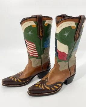 Custom USA Texas Boots 6.5