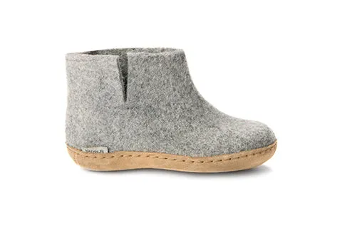 Glerups - Junior Leather Sole Boots - Grey