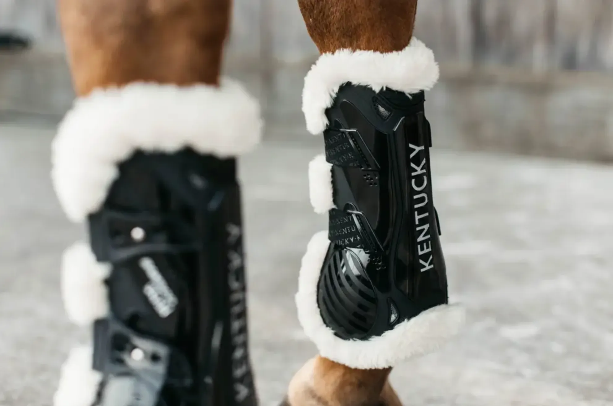 KENTUCKY SHEEPSKIN TENDON FRONT BOOTS