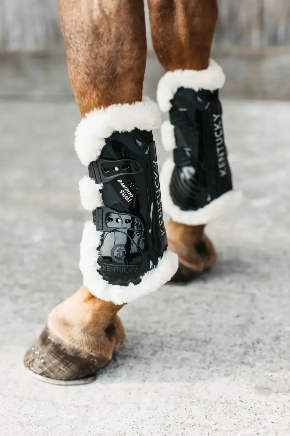 KENTUCKY SHEEPSKIN TENDON FRONT BOOTS