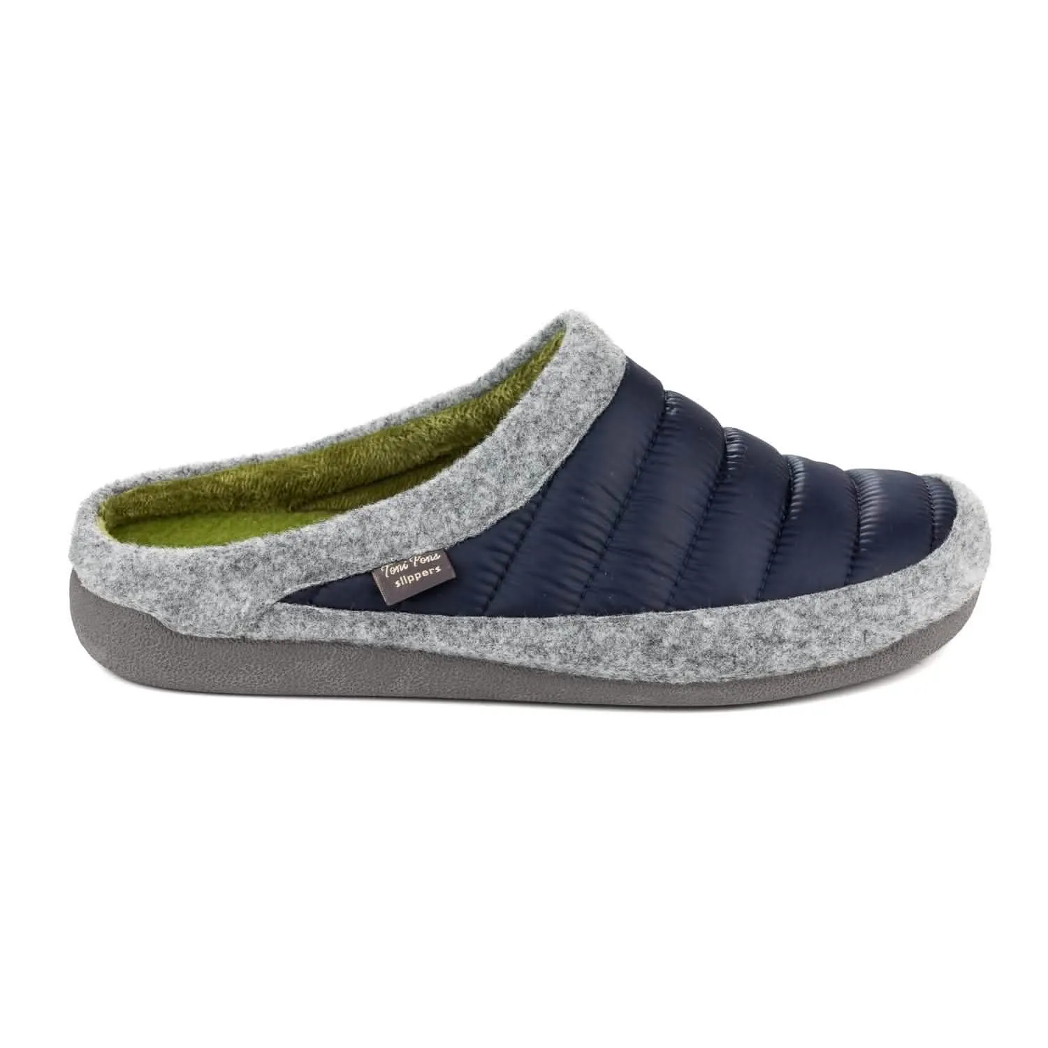 Plain Cotton Blend Slippers for Men - Nordi-TK